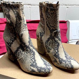 Steve Madden Reggie boot Natural Snake